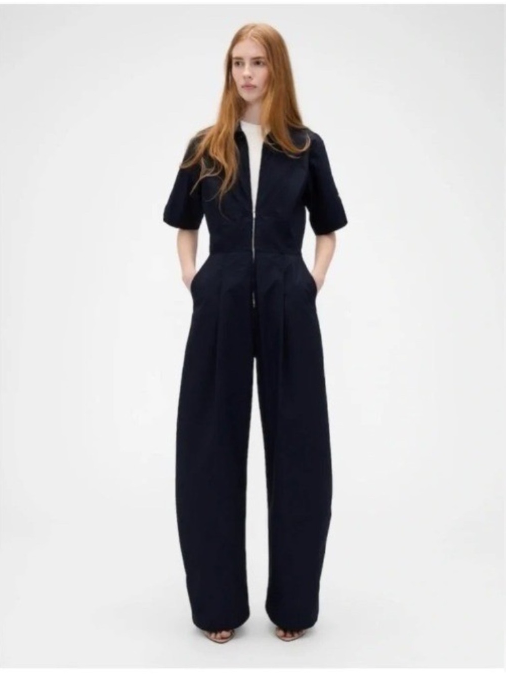 Gap x Victoria Beckham Utility Jumpsuit // Navy
